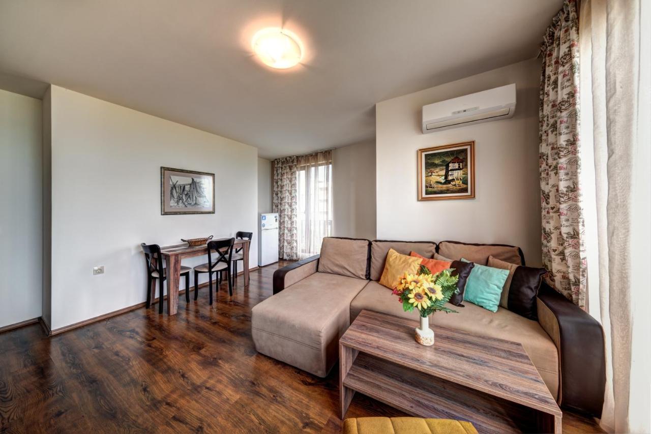 Sea Panorama Apartment - Diamond Beach Sarafovo Burgas Exterior foto